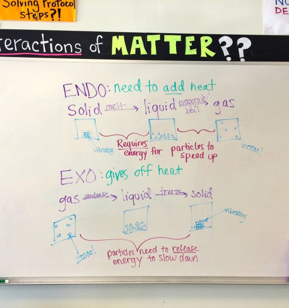 Exothermic/Endothermic Reactions and Phase Changes